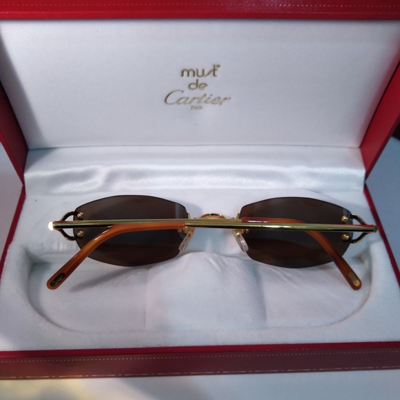 Cartier  C decor, Capri, Sunglasses vintage